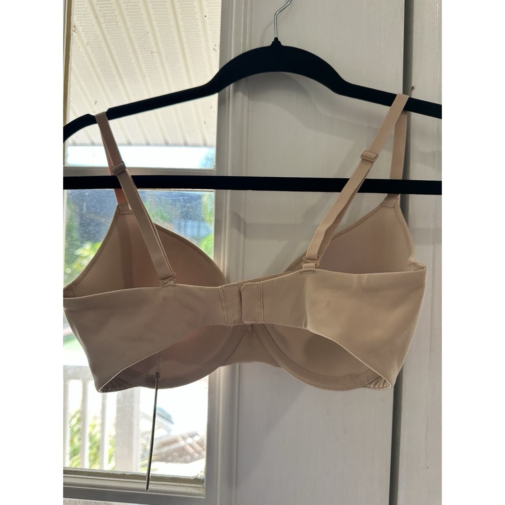 SKIMS Fits Everybody T-Shirt Bra Mica Tan Underwire Push Up BR-UWR-2294 32D NEW - Picture 3 of 8